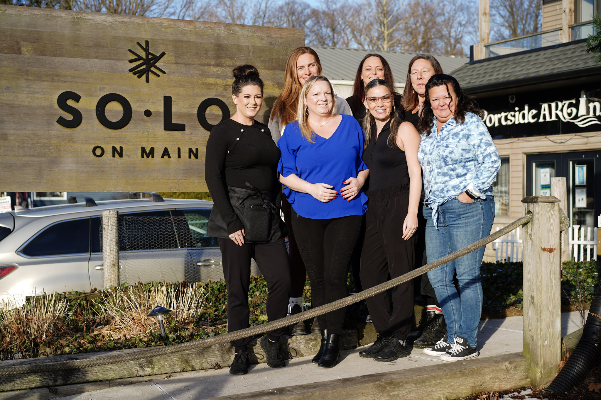 The SoLo on Main team